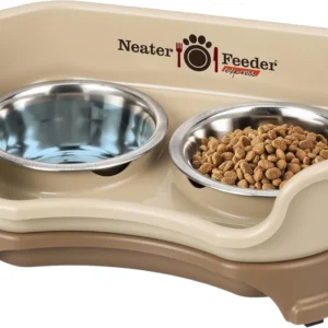 Neater Feeder Express Mess Proof Dog Bowls Elevated for Small Breeds under 18 Lb, Made in USA