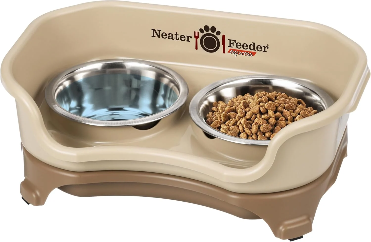 Neater Feeder Express Mess Proof Dog Bowls Elevated for Small Breeds under 18 Lb, Made in USA