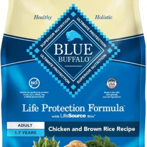 Blue Buffalo Life Protection Formula Adult Dry Dog Food, Helps Build and Maintain Strong Muscles