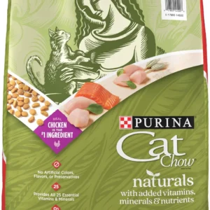 Purina Cat Chow Naturals With Added Vitamins, Minerals and Nutrients Dry Cat Food, Naturals Original