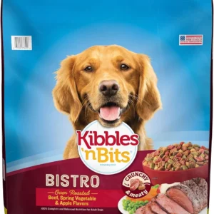 Kibbles 'n Bits Bistro Oven Roasted Beef, Spring Vegetable & Apple Flavors Dry Dog Food