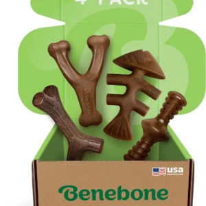 Benebone 4-Pack Dog Chew Toys